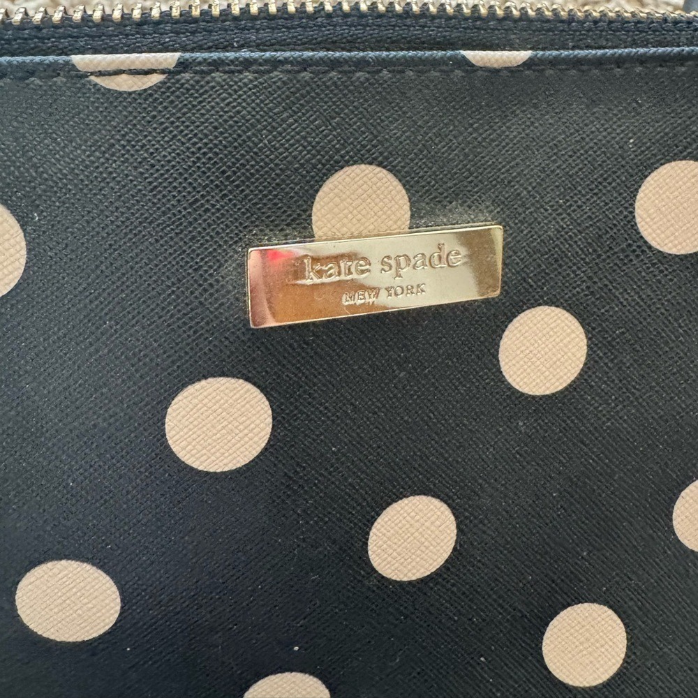 Kate Spade Handle‎ Bag, Black White Polka Dot - Picture 2 of 16
